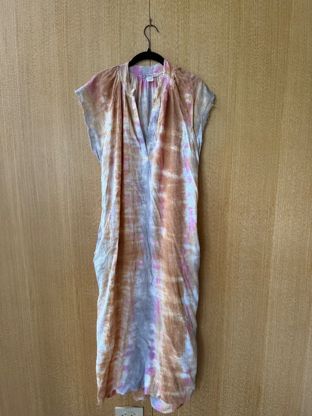 Love Tanjane Tye Dye Maxi pocket detail Dress, Size XS